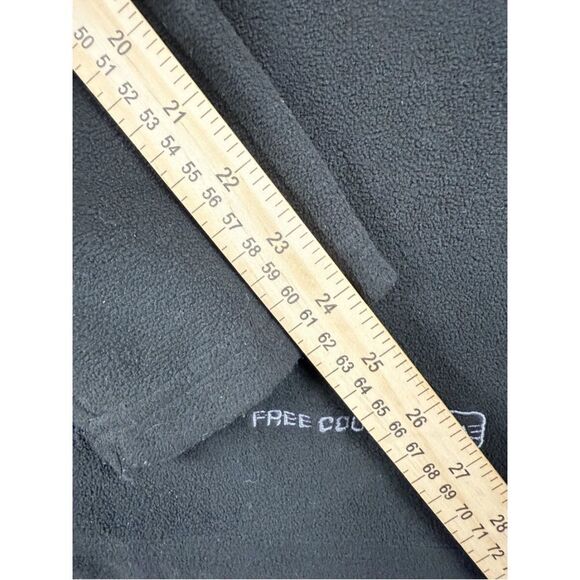 Free Country 1/4 Zip Fleece Jacket Mens Size XL Black 100% Polyester Long Sleeve - Picture 6 of 6